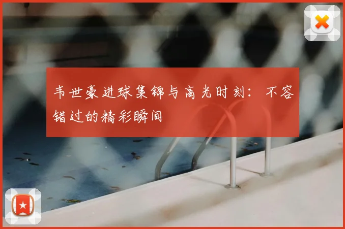 韦世豪进球集锦与高光时刻：不容错过的精彩瞬间